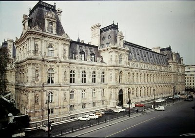 Rückfassade des Hôtel de Ville, erbaut 1873-82 von Theodore and Deperthes Ballu